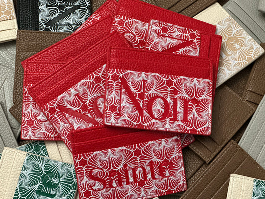 Sainte Monogram Red Cardholder